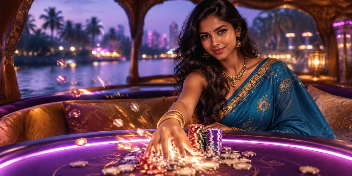 Chennai casino player enjoying weekend baccarat bonus