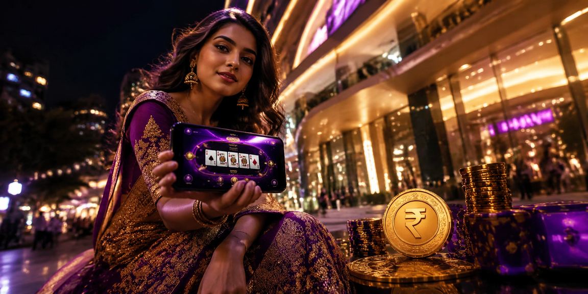 Players enjoying Teen Patti in Mumbai with vibrant rupee notes